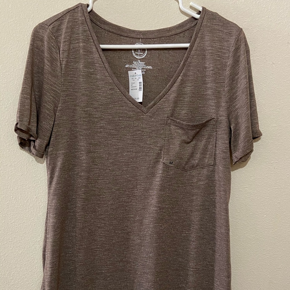 NWT Light Brown Top